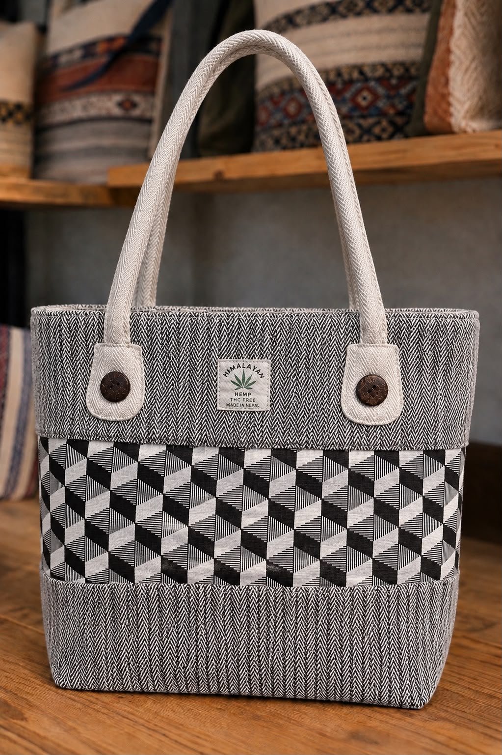 Bottom Design Shopping Bag - Image 3